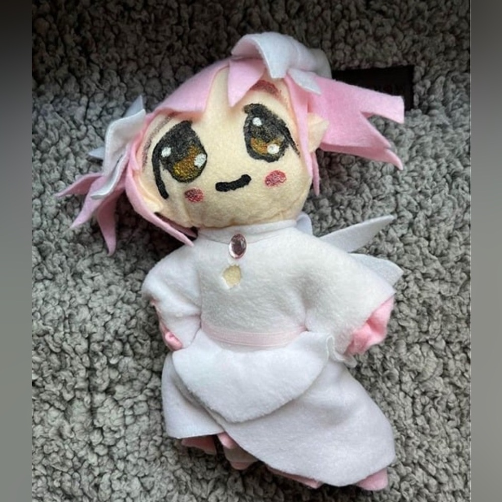Handmade Pink Fairy Plush Toy